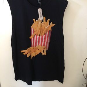 New French fry muscle tee!